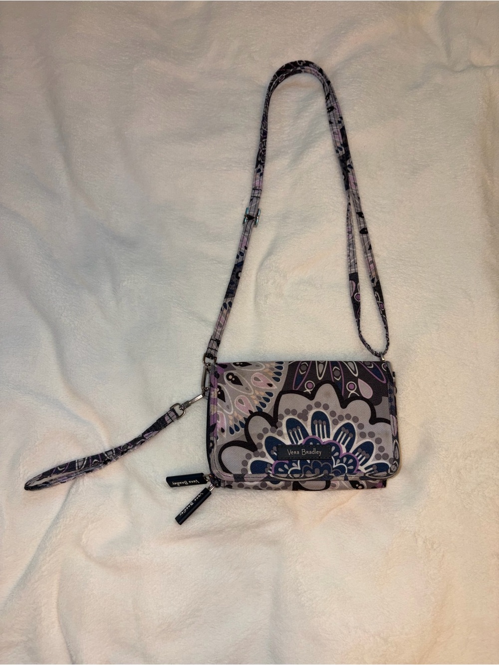 Vera Bradley Mimosa Medallion RFID 3-in-1 Crossbody